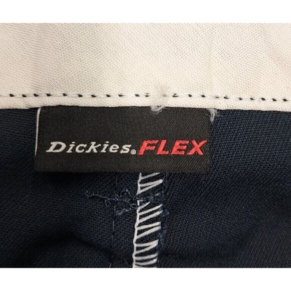 New Dickies Size 44 Flex Relaxed Fit Cargo Work Pants Black Uniform Straight Leg - Picture 8 of 16
